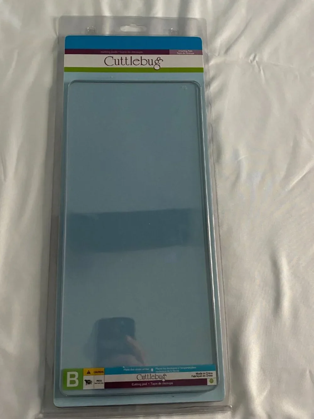 Cuttlebug A B C 6x13 Cutting Plates & Adapter Set